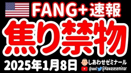 FANG銘柄の技術と投資は進んでいる！焦ってはいけません！