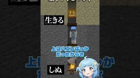 上下どっち？生き残ったら100万円！【マイクラ / マインクラフト / Minecraft】