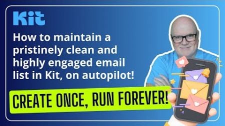 Keep your email list squeaky clean with this one-click automation!