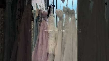 【カフェでセルフ写真館📸】結婚式用などに使う写真カフェで撮れるって知ってた？👗ドレスを着て撮影✨是非チェックしてみてね🤍#dressycafe