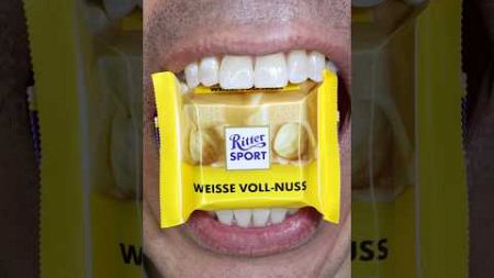 Biting into this Ritter Sport! 🍫👀 #ASMR #DoctorTristanPeh