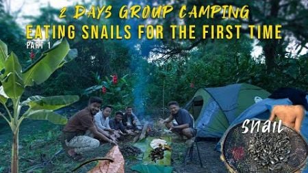 2 Days Cold Winter Night Camping | Catching Snails From the Dangerous Jungle of Arunachal Pradesh