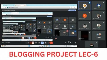 PART-6 Blogging Project | Using HTML | CSS | JAVASCRIPT | JAVASCRIPT PROJECT | PROJECT OF JAVASCRIPT