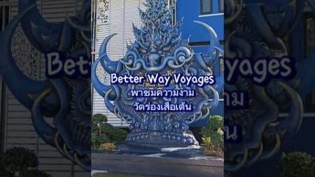 Better Way Voyages พาชมความงามวัดร่องเสือเต้น