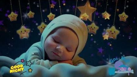 Baby Sleep Music - Gentle Mozart Brahms Lullaby for Relaxing Sleep | Overcome Insomnia Fast