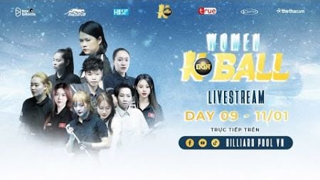 TRỰC TIẾP 1 | TRẦN TÚ TRÂN VS ĐINH THỊ THANH NGA | BẢNG E | WOMEN KEIGHT BALL CHAMPIONSHIP 2025