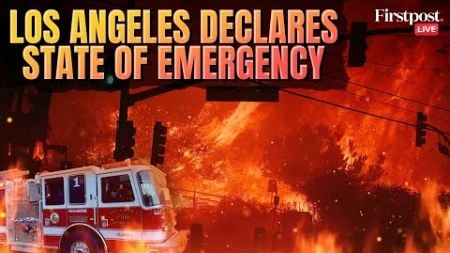 California Wildfires LIVE: Thousands Forced to Evacuate After Wildfires Rage in Los Angeles