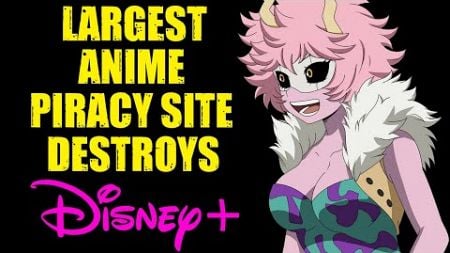 Largest Anime Piracy Site HiAnime Crushes Disney, But Will Get Shutdown for It