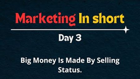 Marketing In short Day 3 💡⚡