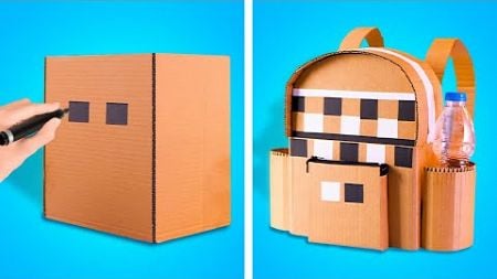 Save Money with These GENIUS Cardboard Crafts!