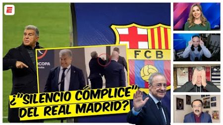 LAPORTA ha PISTOTEADO el escudo del BARCELONA, silencio desde REAL MADRID | Exclusivos