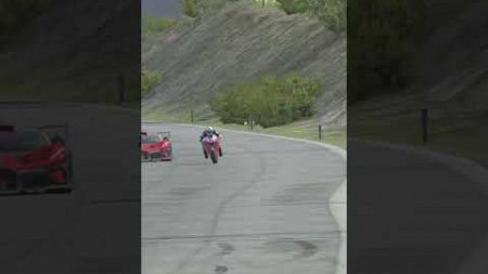 Ducati Desmosedici MotoGP vs Bugatti Bolide #shorts