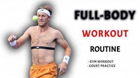 Casper Ruud Full Body Fitness Training | Best Tennis Workout Plan -2025