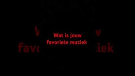 Dat is mijn favoriete muziek:in de name of love