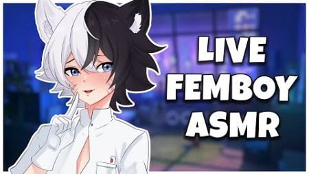 🎧 [3DIO] Live Femboy ASMR: Whispering Comfort &amp; Tingles Just For You 🤍