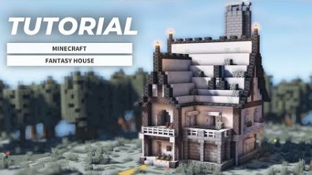 Minecraft: How to Build a Pale Oak House (Tutorial)