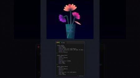 🌸 Flower Animation V2! 💻✨ | Stunning JS Design 2025