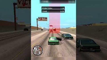 Car Race With Big Smoke GTA San Andreas PT.3 #gtasanandreas #shorts