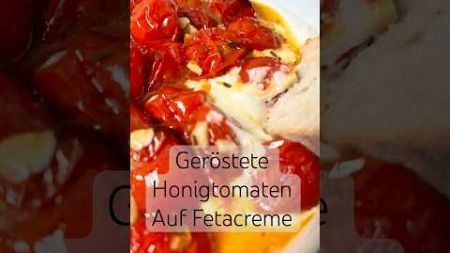 Geröstete Honigtomaten auf Fetacreme #veggie #rezept #recipe #monsieurcuisine