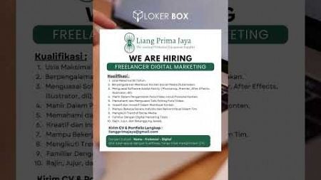 LOKERBOX - Freelancer Digital Marketing