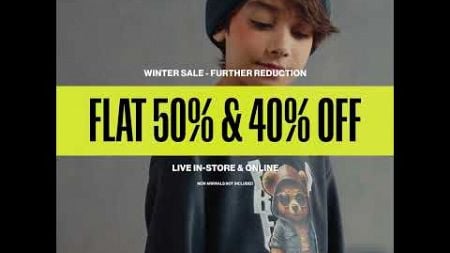 Winter Sale | Flat 50% &amp; 40% Off on Juniors Wear