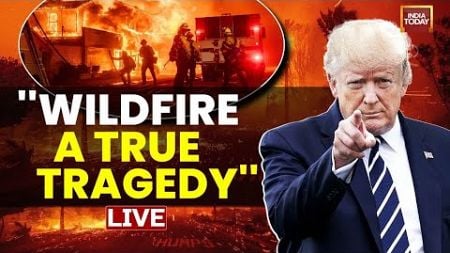 California Wildfire LIVE: Donald Trump Slams Biden, LA Administration, Calls Wildfire A True Tragedy