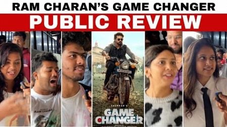 Game Changer Public Reaction And Review | Special Show Game Changer Review | Ram Charan | Shankar