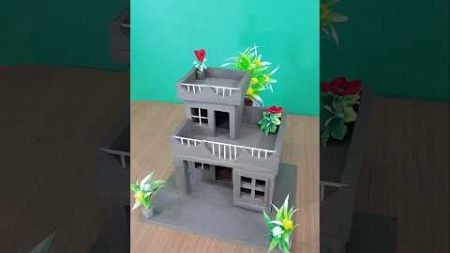 DIY Beautifull Clay house Design 🏡 🏡 🏡 #clayhouse #art #amazingclayhouse #craft #miniature #shorts