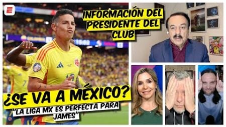 JAMES Rodríguez está muy cerca de llegar a la LIGA MX, Héctor Huerta con los detalles | Exclusivos