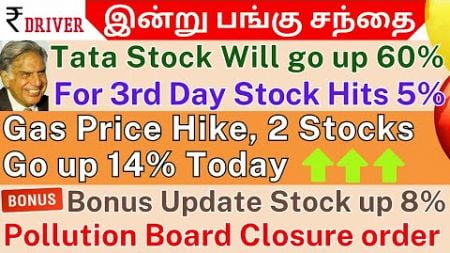 Tata Stock | Tamil share market news | AXIS BANK | Manappuram Finance | Swiggy | SRF | Navin Fluorin