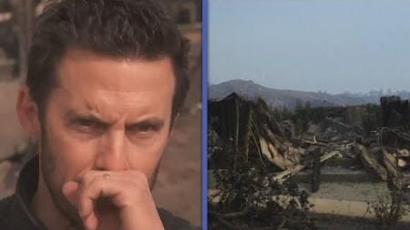 Milo Ventimiglia in Tears as He Returns to Home Lost in LA Fires