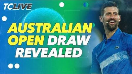 Australian Open Draw is OUT! Full Reaction | Tennis Channel Live