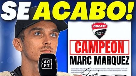 ¡LUCA MARINI deja caer una GRAN BOMBA sobre MARQUEZ y DUCATI con una SORPRENDENTE DECLARACIÓN!