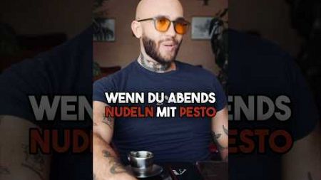 Abends Nudeln mit Pesto essen? #abnehmen #ernährung #gesundheit