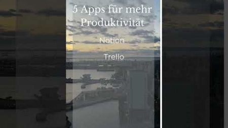 5 Apps für mehr Produktivität: Notion, Trello, Todoist, Evernote &amp; Google Keep #Produktivität #Apps