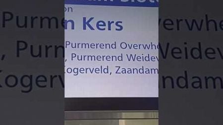 Reizen met ongemak enzo, en NIEUW STATION Station Hoorn-Kers #treinspotter #sng #treinleven #shorts