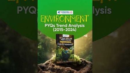 Environment 10-Year PYQ Trend Analysis GS Prelims (2015-24)